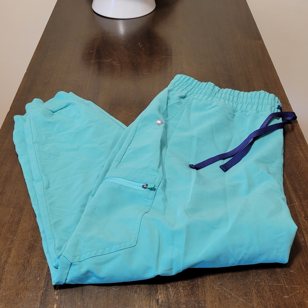 Figs Surgical Green High Waisted Zamora Jogger XXLP